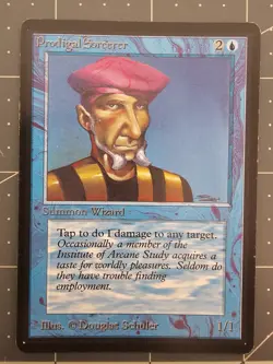 MTG ⭐ Beta Edition ⭐ Prodigal Sorcerer ⭐ Vintage Legacy ⭐ - Image 1