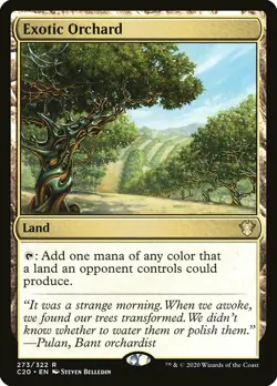 MTG Commander 2020 Ikoria R Exotic Orchard #273 - Image 1