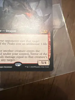 Terror of the Peaks (Extended Art) Core Set 2021 Regular - With Top Loader - Image 4