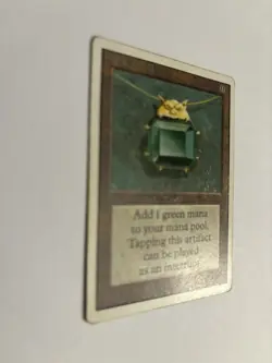 (HEAVILY PLAYED) Mox Emerald Unlimited Edition Magic The Gathering - Image 3