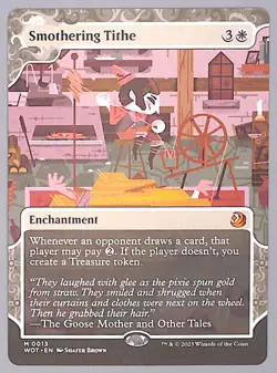 Smothering Tithe - 13 - Wilds of Eldraine: Enchanting Tales (WOT) MTG - Image 1
