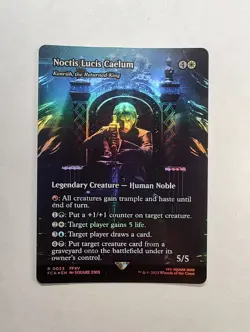 Noctis Lucis Caelum - Kenrith, The Returned King (Showcase) (Foil) MTG FF FIC 23 - Image 1