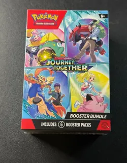 POKEMON SCARLET & VIOLET JOURNEY TOGETHER FACTORY SEALED BOOSTER BUNDLE - Image 1