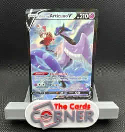 Galarian Articuno V TG16/TG30 Pokemon Astral Radiance Trainer Gallery NM - Image 1