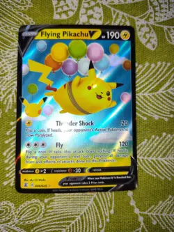 Flying Pikachu V Pokemon TCG Celebrations 25th Anniversary Full Art Holo 006/025 - Image 1