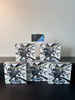 Black Bolt Booster Box Set of 5 (SV11B) - Pokemon TCG Japanese - Factory Sealed - Image 1