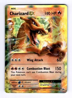Charizard EX (12) XY - Flashfire #12 (2014) Ultra Rare Holo NM Pokemon - Image 1