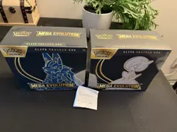 Mega Evolution MEG Elite Trainer Box ETB Set of 2 Lucario & Gardevoir NEW SEALED - Image 1