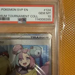POKEMON IONO 124 BLACK STAR PROMO PREMIUM TOURNAMENT COLLECTION PSA 10 - Image 2