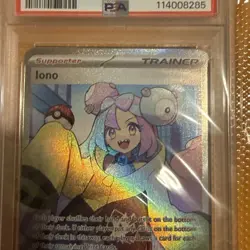 POKEMON IONO 124 BLACK STAR PROMO PREMIUM TOURNAMENT COLLECTION PSA 10 - Image 3