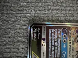 Pokemon TCG Espeon & Deoxys GX SM240 Black Star Promo Sun & Moon - Image 5