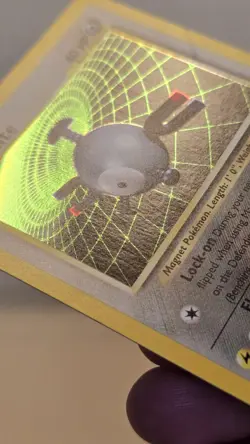 Pokemon TCG Magnemite 7/75 Neo Discovery Holo Rare Light Play Condition - Image 3