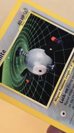 Pokemon TCG Magnemite 7/75 Neo Discovery Holo Rare Light Play Condition - Image 4