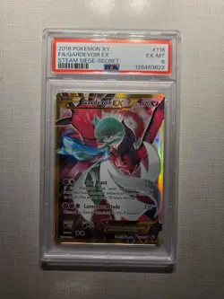 PSA 6 Pokemon Steam Siege Secret Rare Gardevoir EX Full Art #116/114 - Image 1