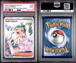 2024 Pokemon SSP EN Lisia’s Appeal #246 PSA 9 Mint - Image 3