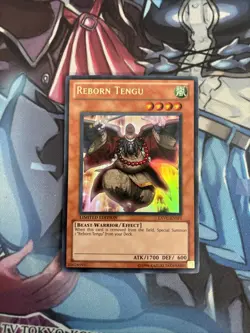 *** REBORN TENGU *** ULTRA RARE LIMITED EDITION (EXVC-ENSP1 YUGIOH! VLP (Lt) - Image 1
