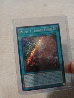 Yu-Gi-Oh! Primite Lordly Lode BLMM-EN172 Secret Rare 1st Edition - Image 1
