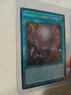 Yu-Gi-Oh! Primite Lordly Lode BLMM-EN172 Secret Rare 1st Edition - Image 2