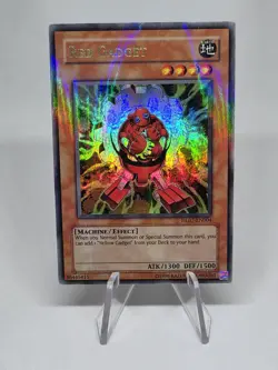 Yugioh Red Gadget HL07-EN004 Parallel Rare Vintage 2008 Hobby League Promo - Image 1