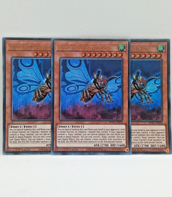 Yugioh 3x BROL-EN074 Gadarla, the Mystery Dust Kaiju MINT/NM Ultra Rare 1st Ed - Image 1