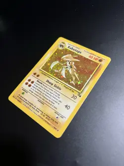 Pokemon TCG Kabutops Holo Rare Card 9/62 Fossil Unlimited 1999 - Image 2