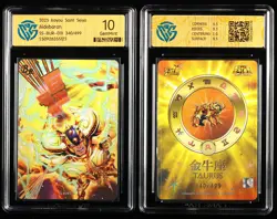 CCG GemMint 10 2025 KAYOU Saint Seiya CCG Card SS-BUR-019 Aldebaran 340/499 - Image 1