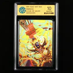 CCG GemMint 10 2025 KAYOU Saint Seiya CCG Card SS-BUR-019 Aldebaran 340/499 - Image 2