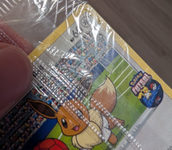2020 Eevee On The Ball 002/005 Futsal Promo UK Exclusive Pokemon Card Sealed DMG - Image 3