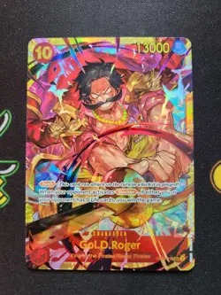 EXACT CARD PICTURED Gol D Roger SEC One Piece TCG OP09-118 Emperors New Eng Foil - Image 1