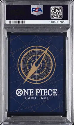 2023 ONE PIECE PREM BANDAI PREM CARD COLL 25TH ED #001 MONKEY D. LUFFY PSA 10 - Image 2