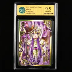 CCG GemMint 9.5 2025 KAYOU Saint Seiya CCG Card SS-BP-032 Athena - Image 1