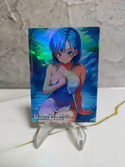 Bulma DBZ Trading Card Waifu Goddess Story Anime Girl holo Karte Manga Full - Image 1