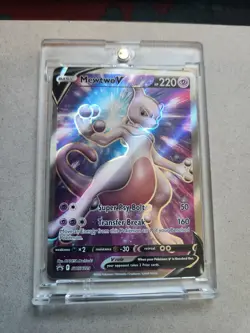 Mewtwo V SWSH229 SWSH: Sword & Shield Promo Cards Holo NM-LP - Image 1