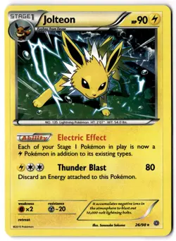 Jolteon - 26/98 (Cosmos Holo) Promo Miscellaneous Cards & Products 026/098 NM - Image 1