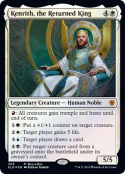 1x Kenrith, the Returned King - Buy-A-Box Promo - Foil NM-Mint, English Unique & - Image 1