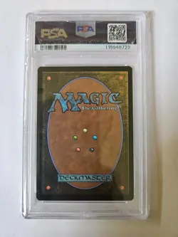 2025 MTG Deadpool Secret Lair #869 Blacker Lotus PSA 9 Mint - Image 2