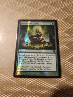 MTG Magic the Gathering Green Sun's Zenith 19/20 Foil English - Image 1