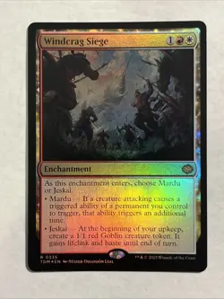 Windcrag Siege Tarkir: Dragonstorm Foil - Image 1