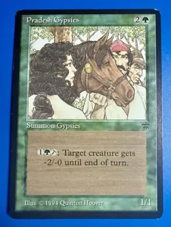1 BANNED MTG | Pradesh G | Legends | 1994 | Magic The Gathering | LP - Image 1