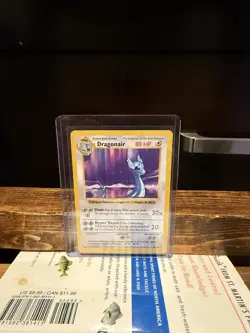 Pokemon Dragonair 18/102 Rare Shadowless Base Set MP to LP Condition - Image 1