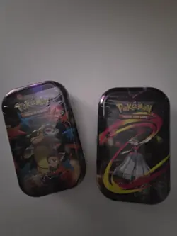 Pokemon TCG - Mega Heroes Mini Tin - Gardevoir & Kangashkan- SEALED- 2 TINS ✅ - Image 3