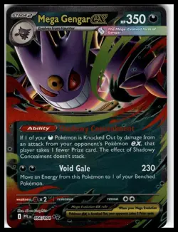 Mega Gengar Ex Pokemon TCG Phantasmal Flames 056/094 Mega Battle Deck NM - Image 1