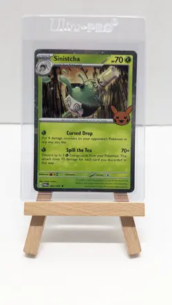 Pokemon TCG, Sinistcha 022/167 - 2024 Trick or Trade - Cosmo Holo - Image 1