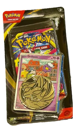 Pokemon Mega Evolution Drifloon Checklane Blister Sealed - Image 1
