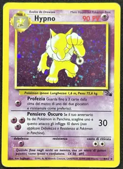 POKEMON~HYPNO~8/62~FOSSIL~ITA~PL/PR - Image 1