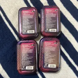 Pokemon Mega Evolutions Mini Tin Lot 4 Sealed - Image 1