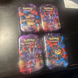 Pokemon Mega Evolutions Mini Tin Lot 4 Sealed - Image 2