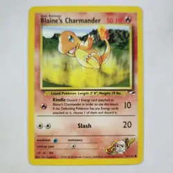 Blaine's Charmander 61/132 - Common - Pokemon TCG - Gym Heroes - LP - Image 1