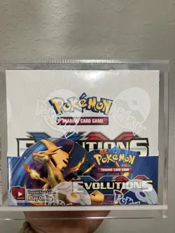 Pokemon XY Evolutions Booster Box Factory Sealed - Image 1