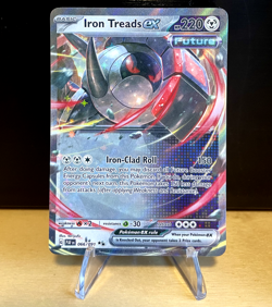Pokemon TCG - Iron Treads ex -Paldean Fates 66/91 Double Rare - NM / MINT - Image 1